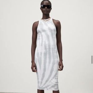 Tie Dye Ribbed Dress